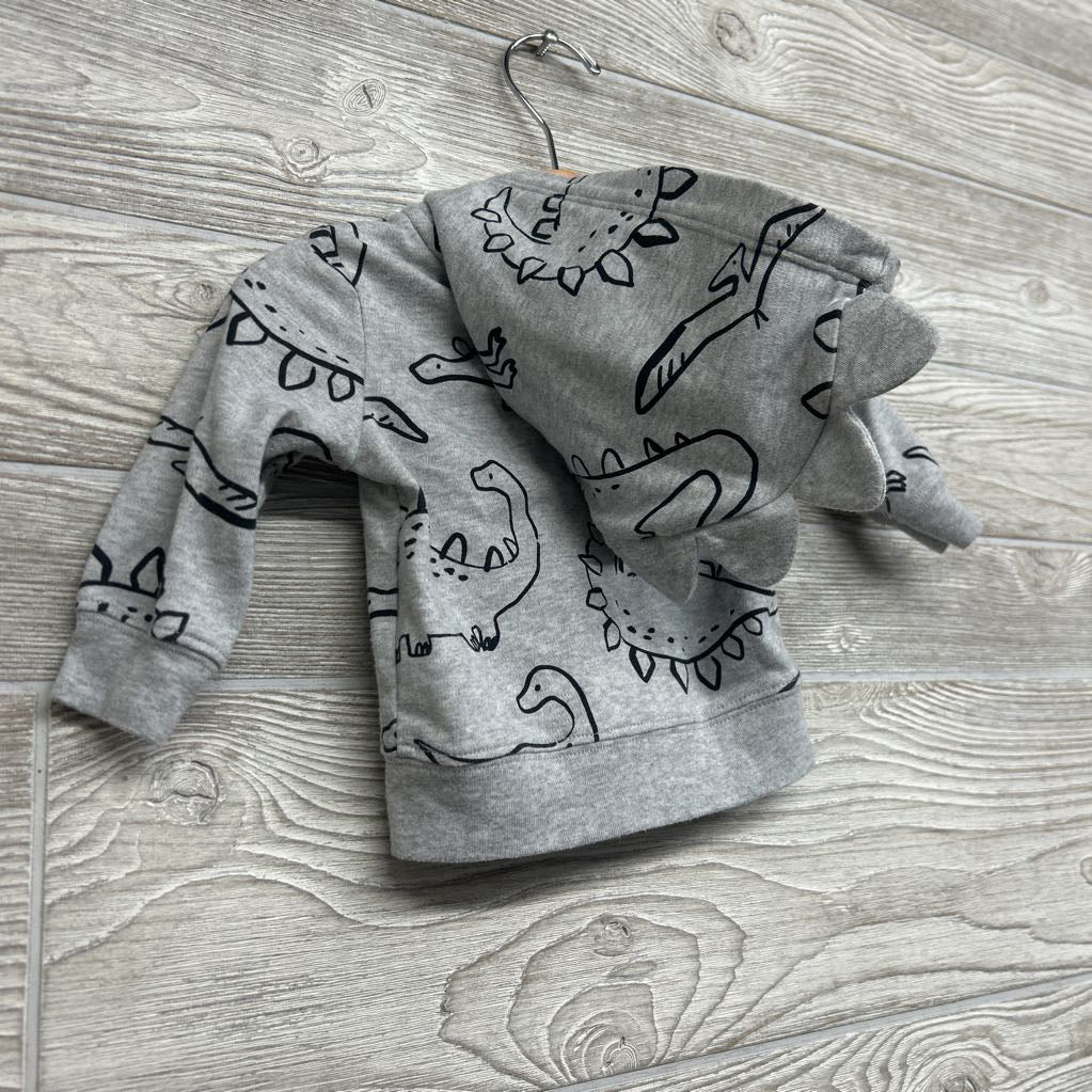 Full Zip Hoodie Dinosaurs 3M