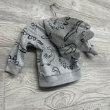 Full Zip Hoodie Dinosaurs 3M