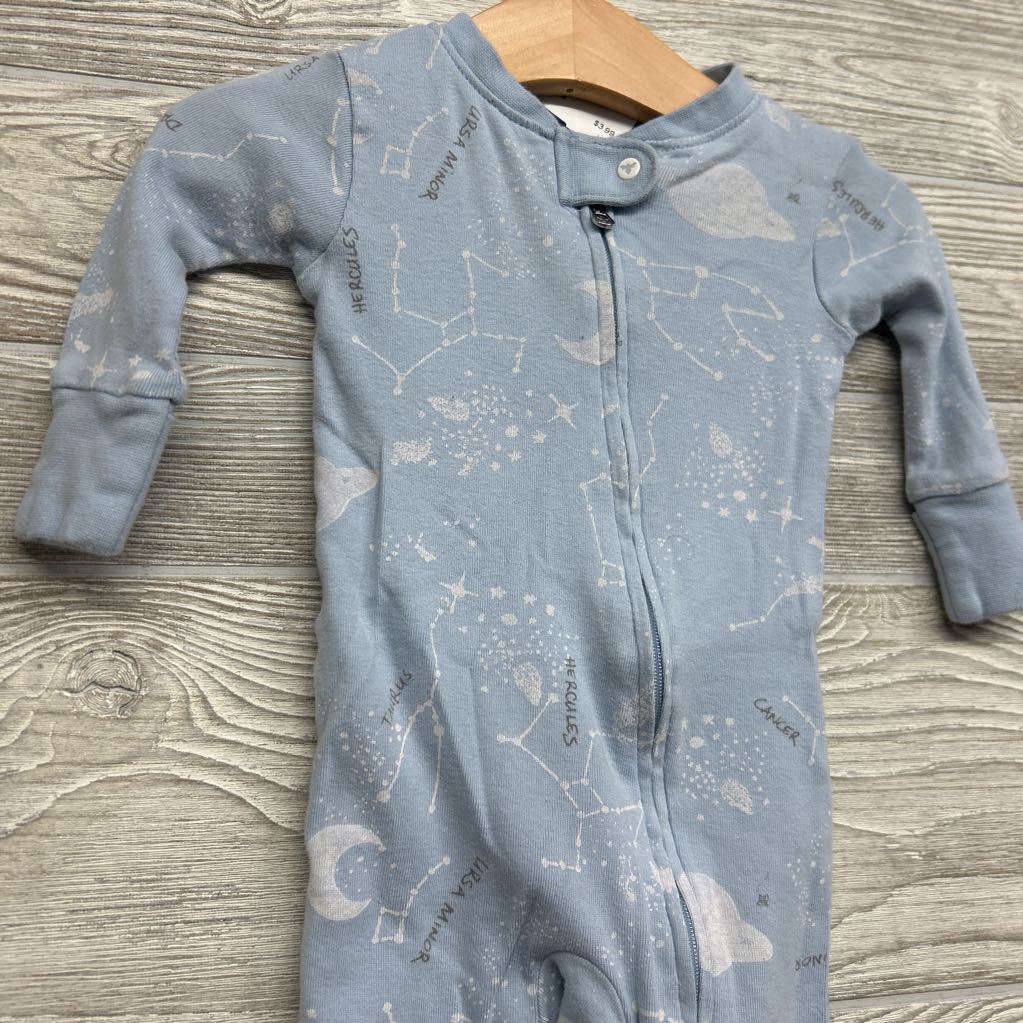 Footless Sleeper Constellations 0-3M