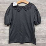 NEW Shirt Macrame Neckline 8