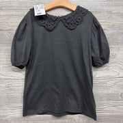 NEW Shirt Macrame Neckline 8