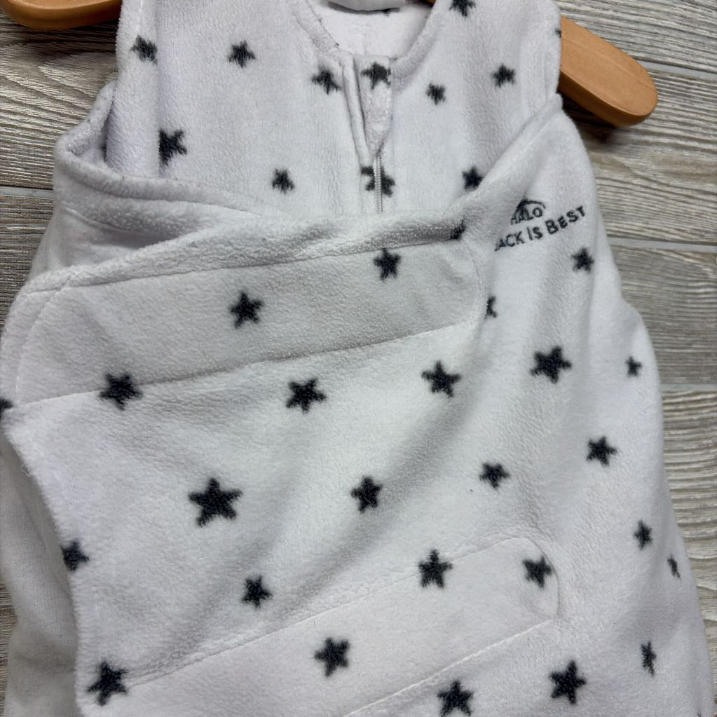 Fleece Sleepsack Swaddle Stars NB