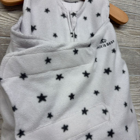 Fleece Sleepsack Swaddle Stars NB
