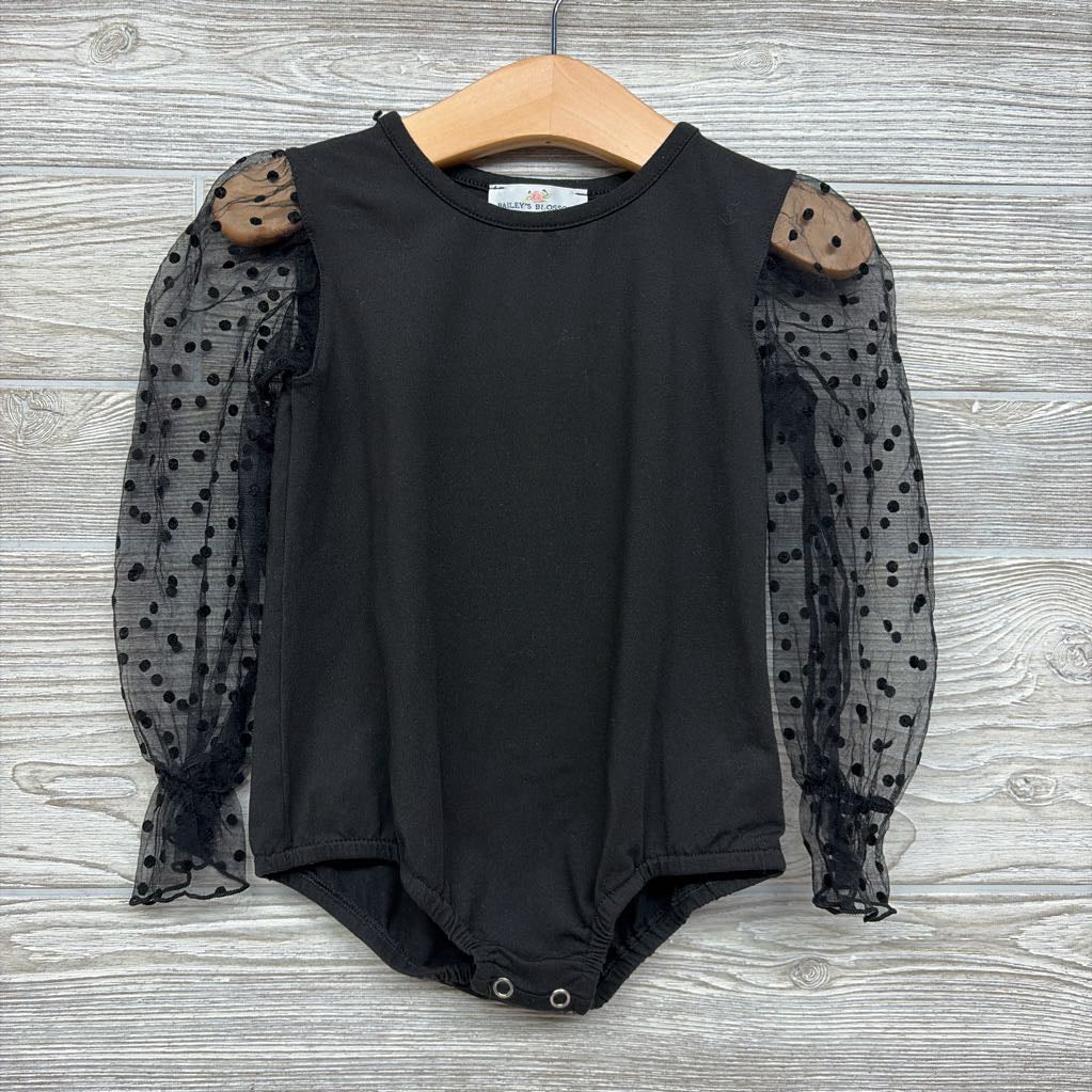 Bodysuit Lace Sleeves 3t