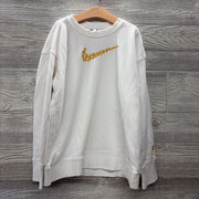 Crewneck Embroidered Flower Swoosh 14