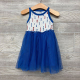 Ribbed Tank Tutu Tull Dress 2t