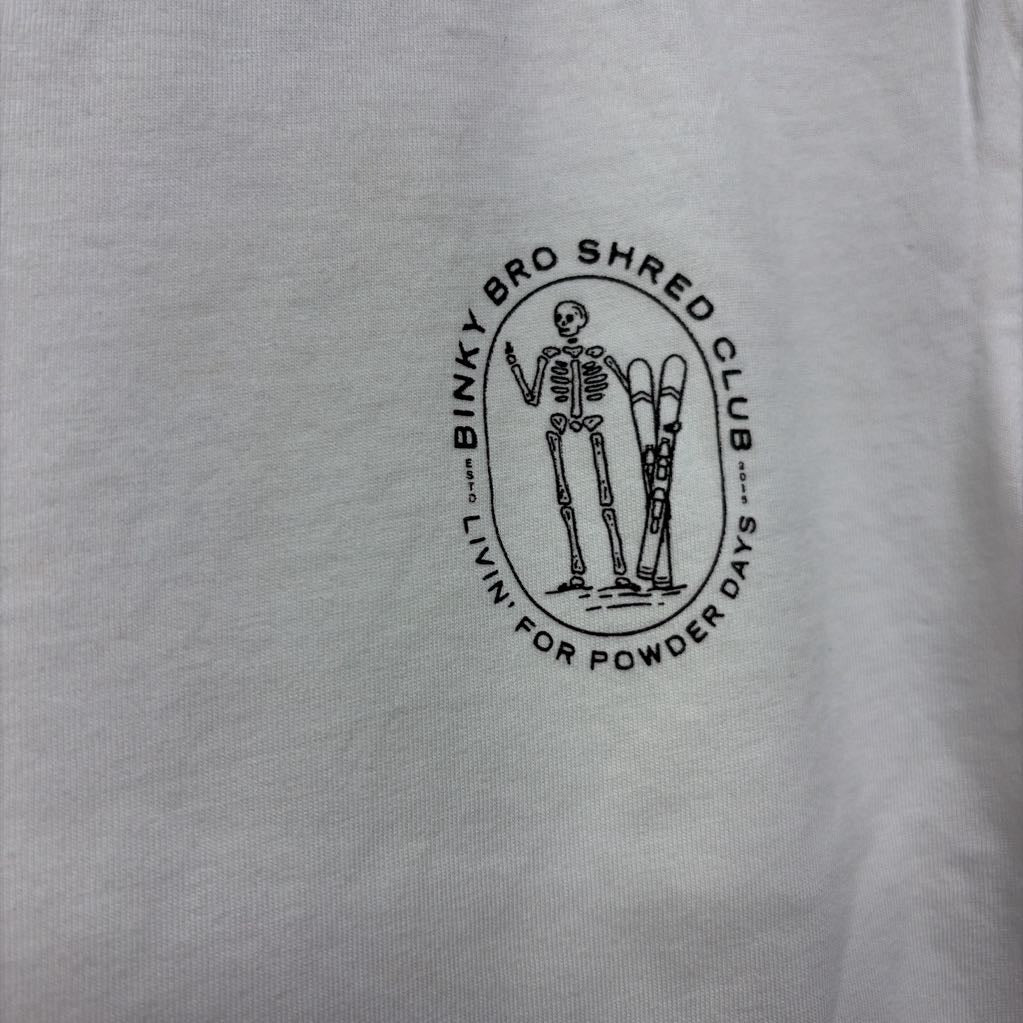 Shirt Shred Club Skeleton 4-5