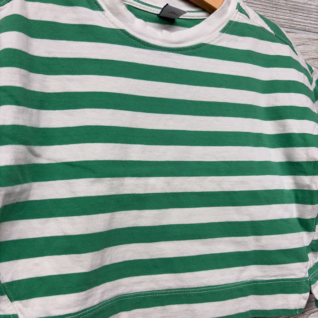 Crop Crew Shirt Stripes 6-7