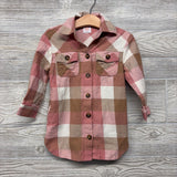 Plaid Flannel Button Up Shirt 2t