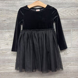 Crushed Velvet Tulle Tutu Dress 3t