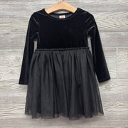 Crushed Velvet Tulle Tutu Dress 3t