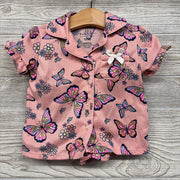 2 Pc LS PJs Butterflies 12M