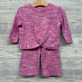 Waffle Knit Shirt & Pants 12M