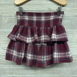 Ruffle Tiered Plaid Skirt 8