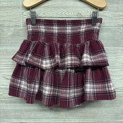 Ruffle Tiered Plaid Skirt 8