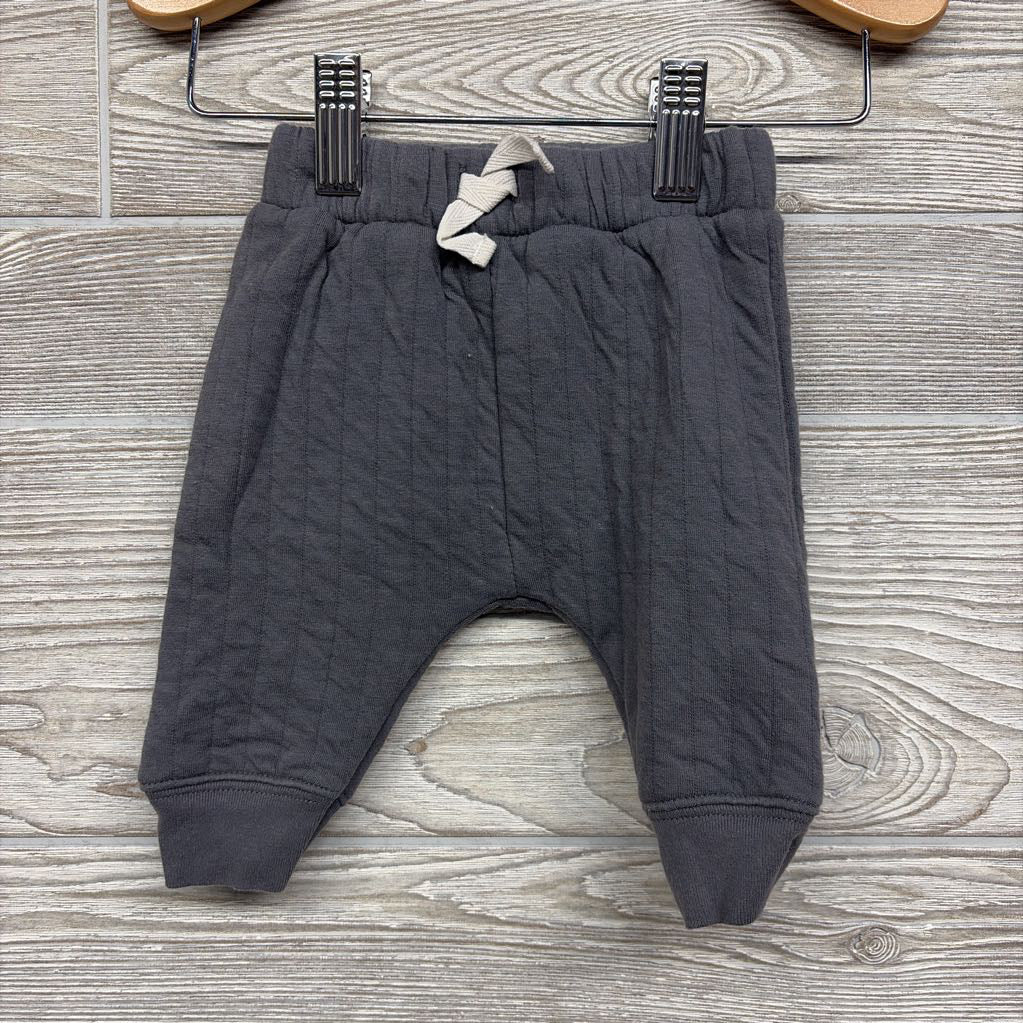 Ribbed 1/4 Zip It's A Good Day Shirt & Sweatpants 0-3M