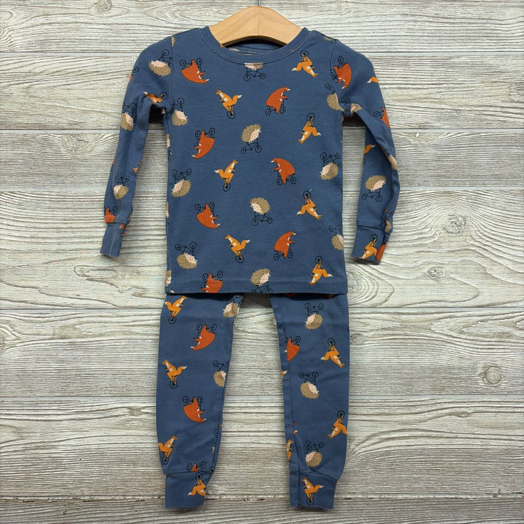 2 Pc Pj Bears & Fox 3t