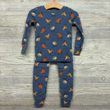 2 Pc Pj Bears & Fox 3t
