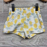 Flutter Sleeve Shirt & Shorts Pineapples 12M
