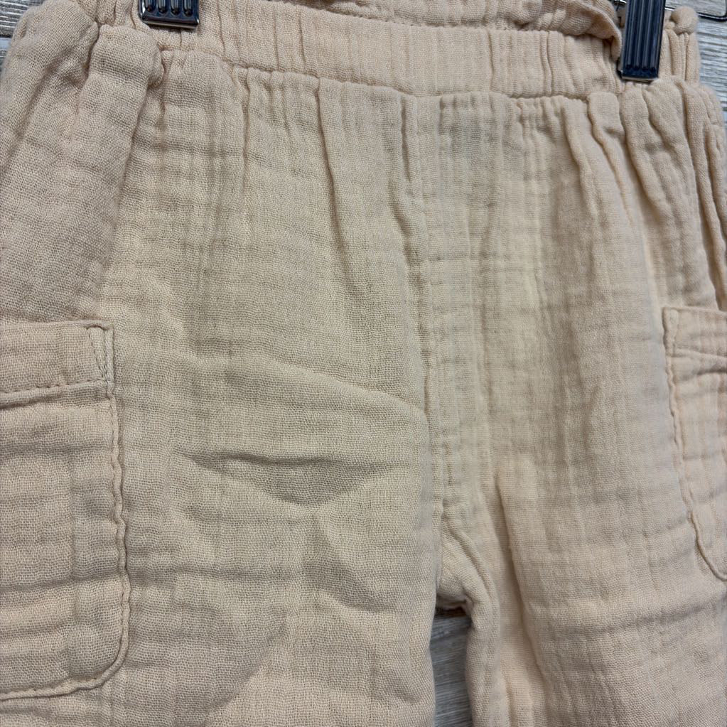 Muslin Pants Side Pockets 12-18M