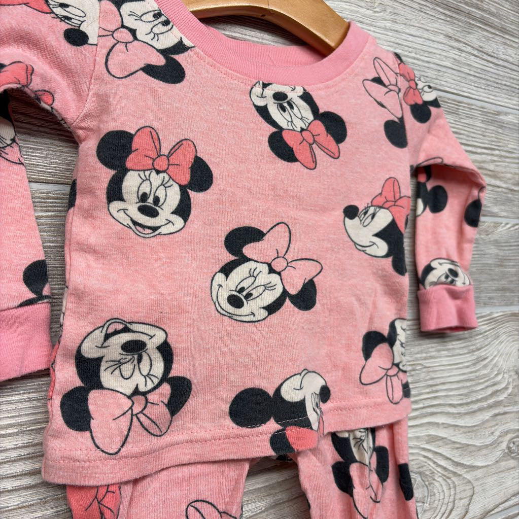 2 Pc Pj Minnie Mouse 12M