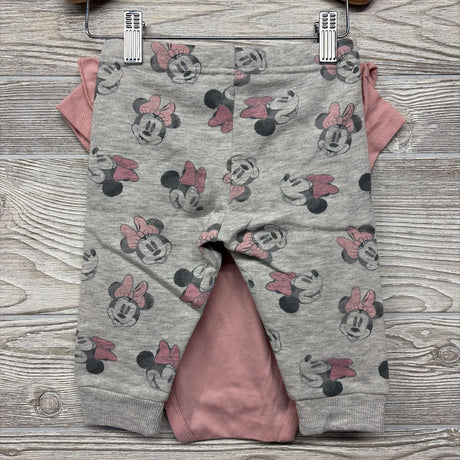 Flutter Sleeve Bodysuit & Sweatpants Minnie Mouse 12M