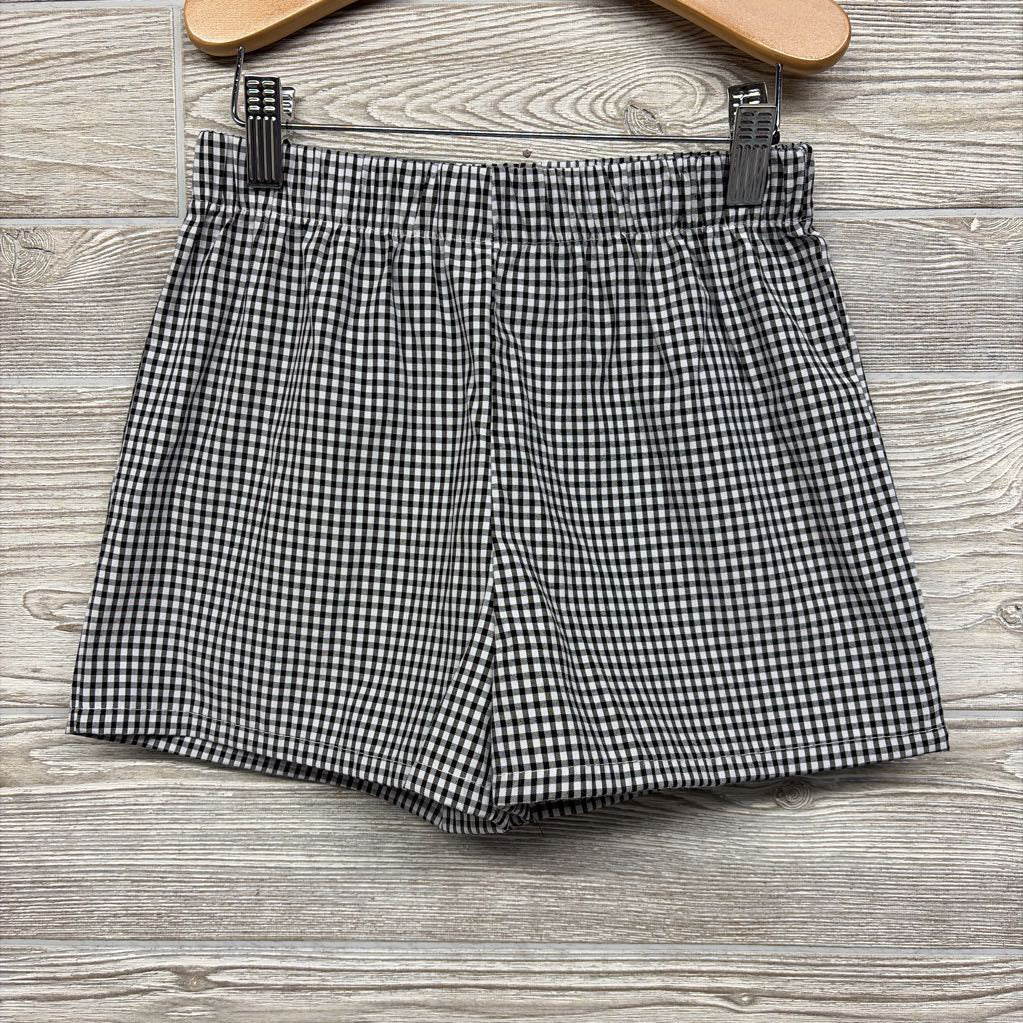 Gingham Tank Top & Shorts Knit Flowers 8