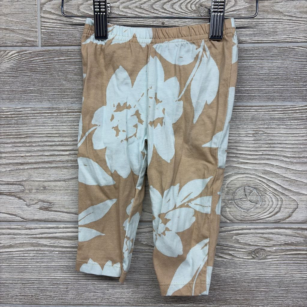 Flutter Strap Bodysuit & Pants Flowers 6M