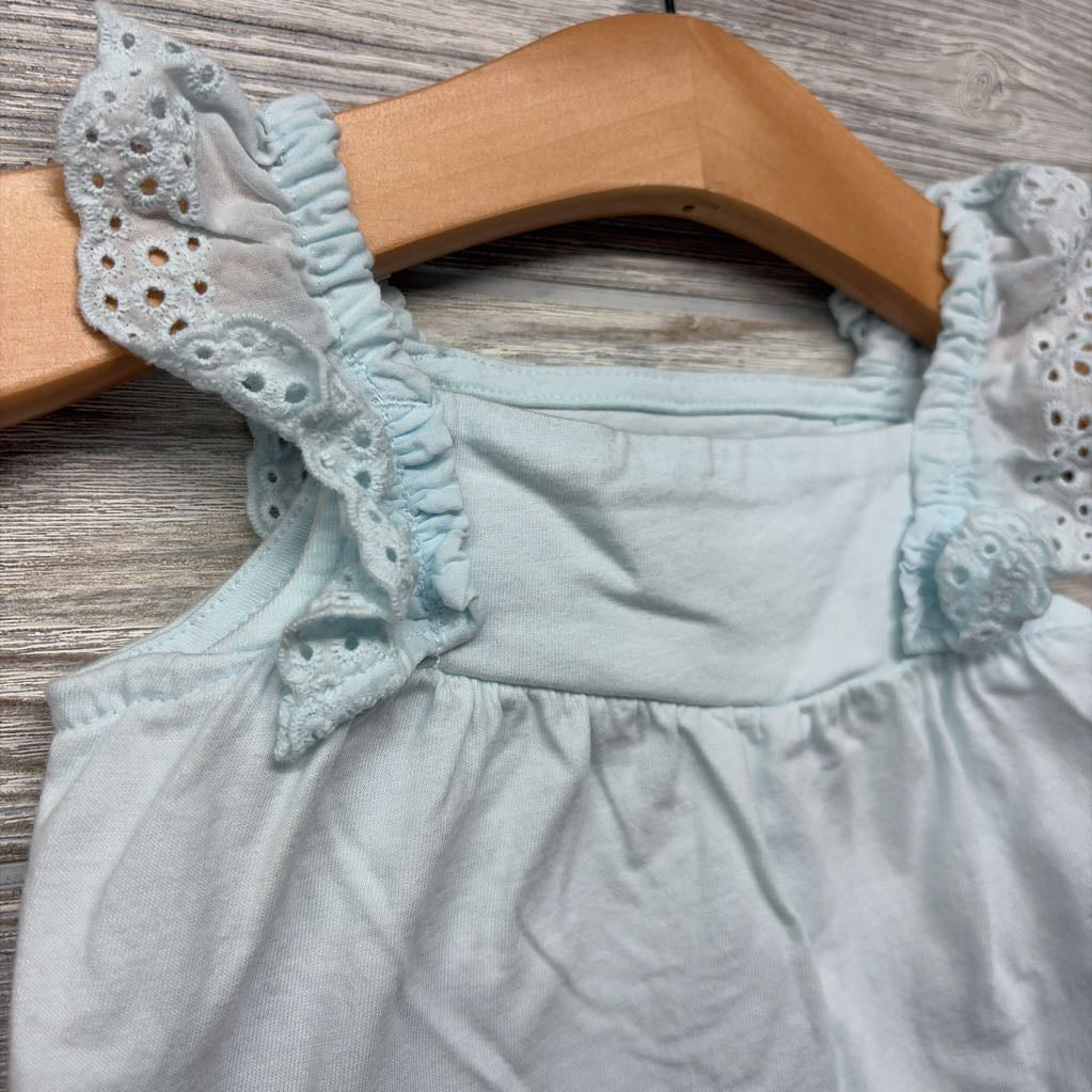 Flutter Strap Bodysuit & Pants Flowers 6M