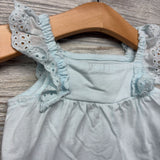 Flutter Strap Bodysuit & Pants Flowers 6M