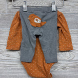 LS Bodysuit Friends Of All Kinds & Pants 3M