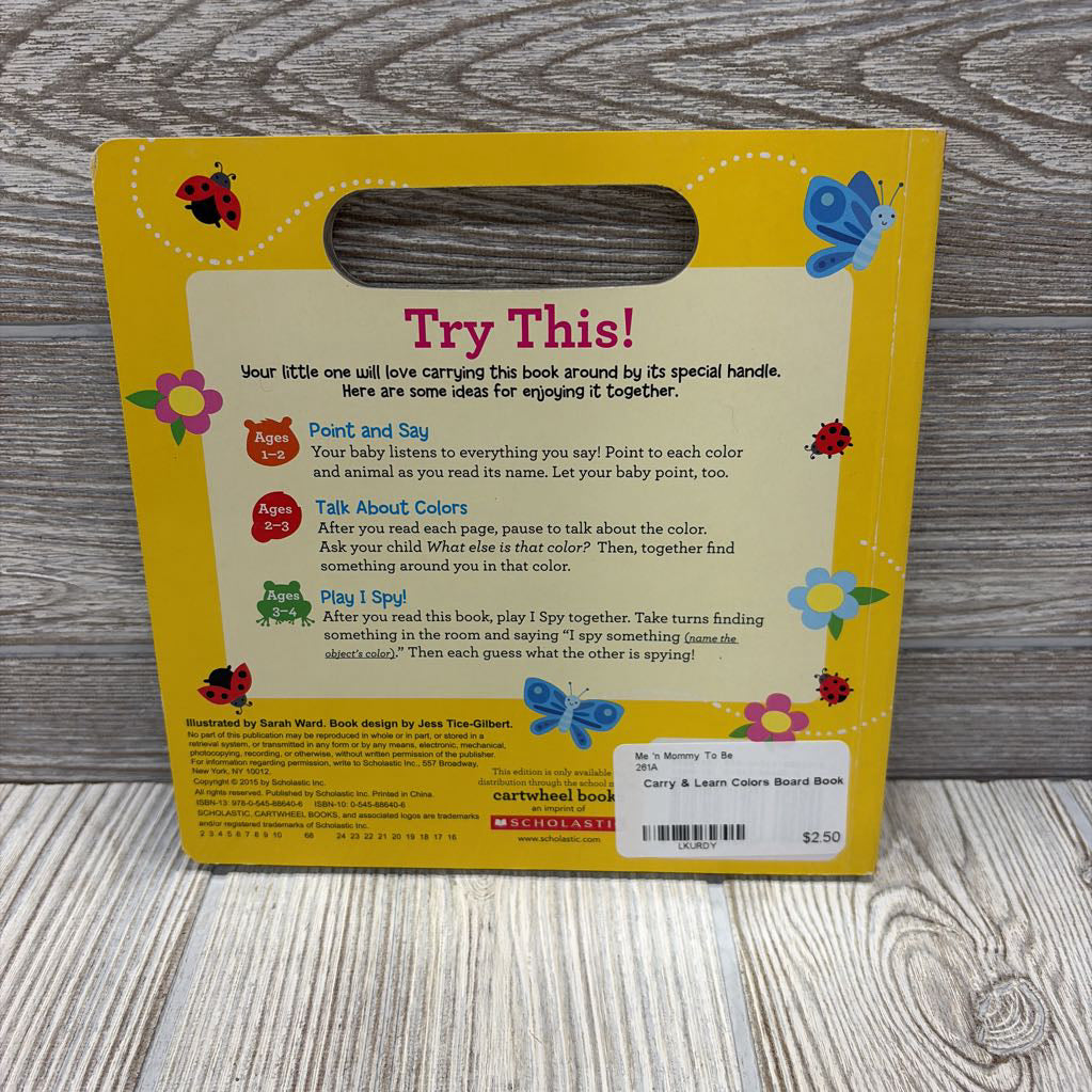 Carry & Learn Colors Board Book