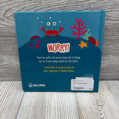 Worry! Hardcover Book