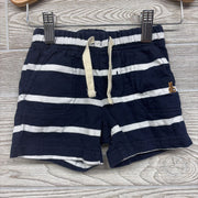Brannan's Favorites Drawstring Jersey Shorts Stripes 12-18M