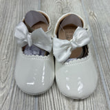 NEW Soft Sole Paten Shoes Bow 12-18M