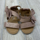 Velcro Metallic Sandals Butterlies 6C