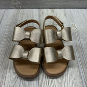 Velcro Metallic Sandals Bows 7C