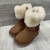 Faux Fur Cozy Boots Tassels 7C