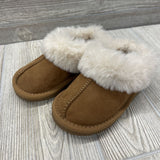 Faux Fur Lined Slip On Shoes 7C