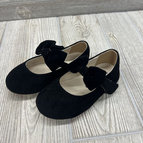 Velcro Mary Jane Shoes Bow 6C