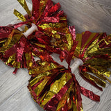 2 Pk Metallic Pom Poms