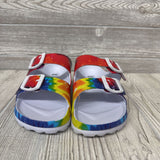 NEW Tie Dye Footbed Sandals 6y
