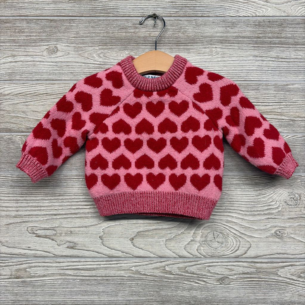 Sweater Hearts 3-6M