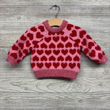 Sweater Hearts 3-6M