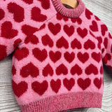 Sweater Hearts 3-6M