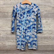 Rashguard Swim Outfit Sharks & Tie Die 4t