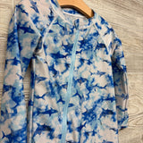 Rashguard Swim Outfit Sharks & Tie Die 4t