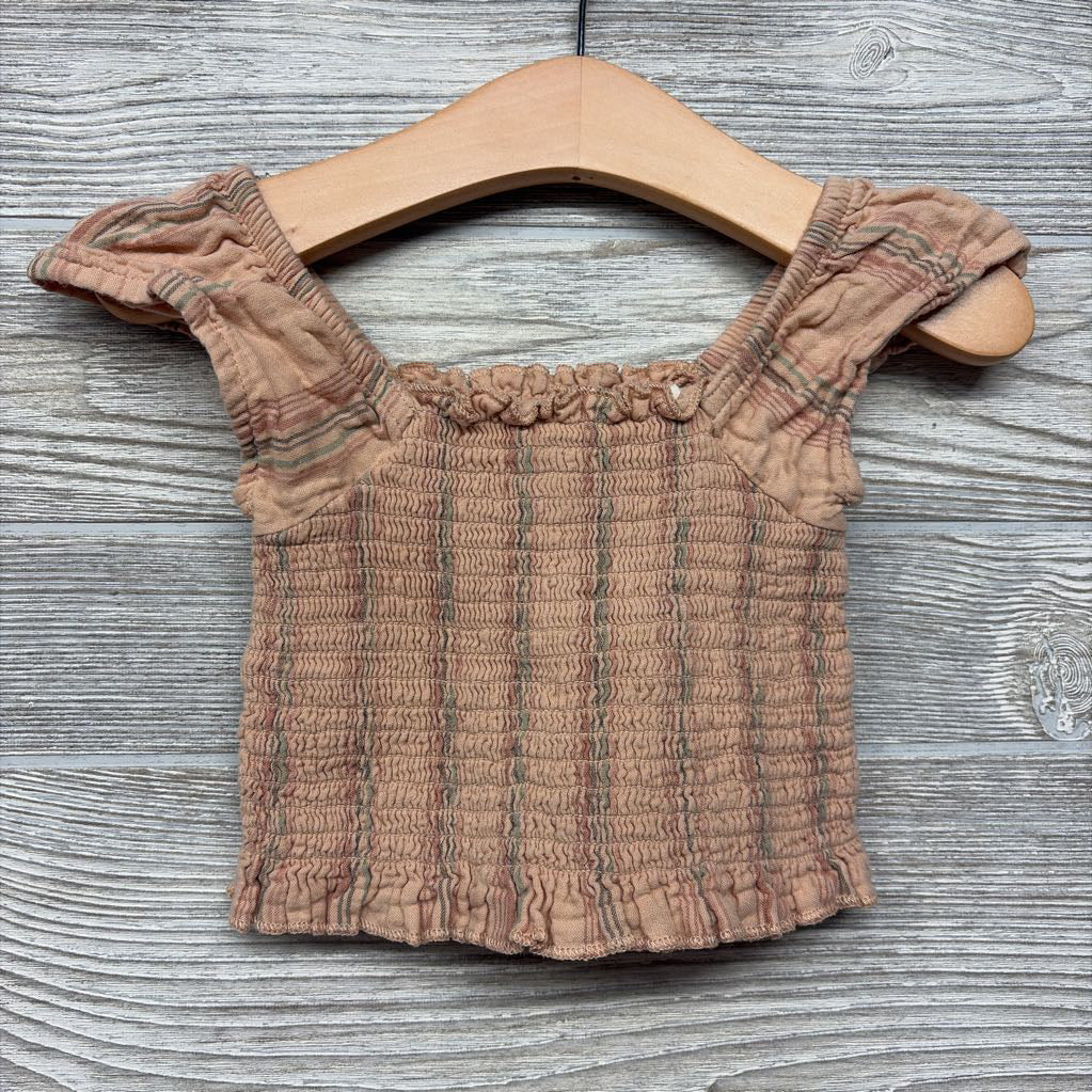 Smocked Tank Top Stripes 2t