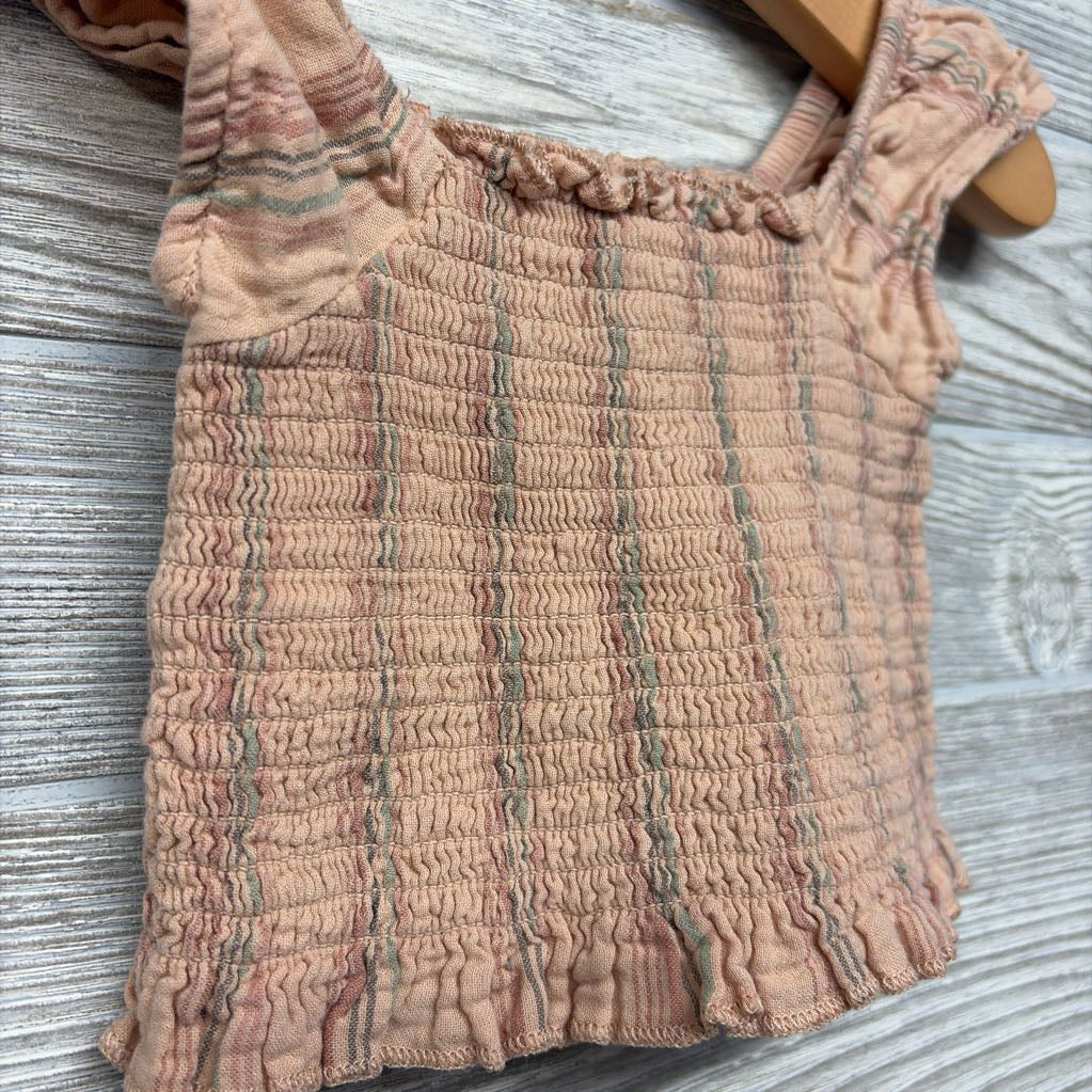 Smocked Tank Top Stripes 2t
