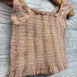Smocked Tank Top Stripes 2t